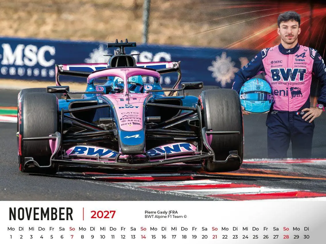 Bild: 9783948794958 | Formel 1 World Championship Kalender 2027 | Frank Pommer | Kalender