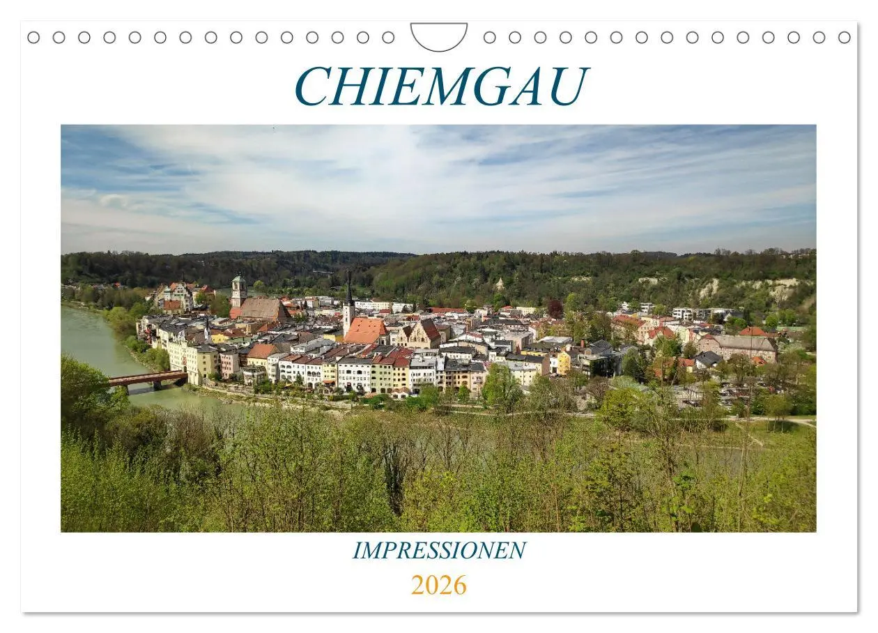 Cover: 9783457615058 | Chiemgau - Impressionen (Wandkalender 2026 DIN A4 quer), CALVENDO...