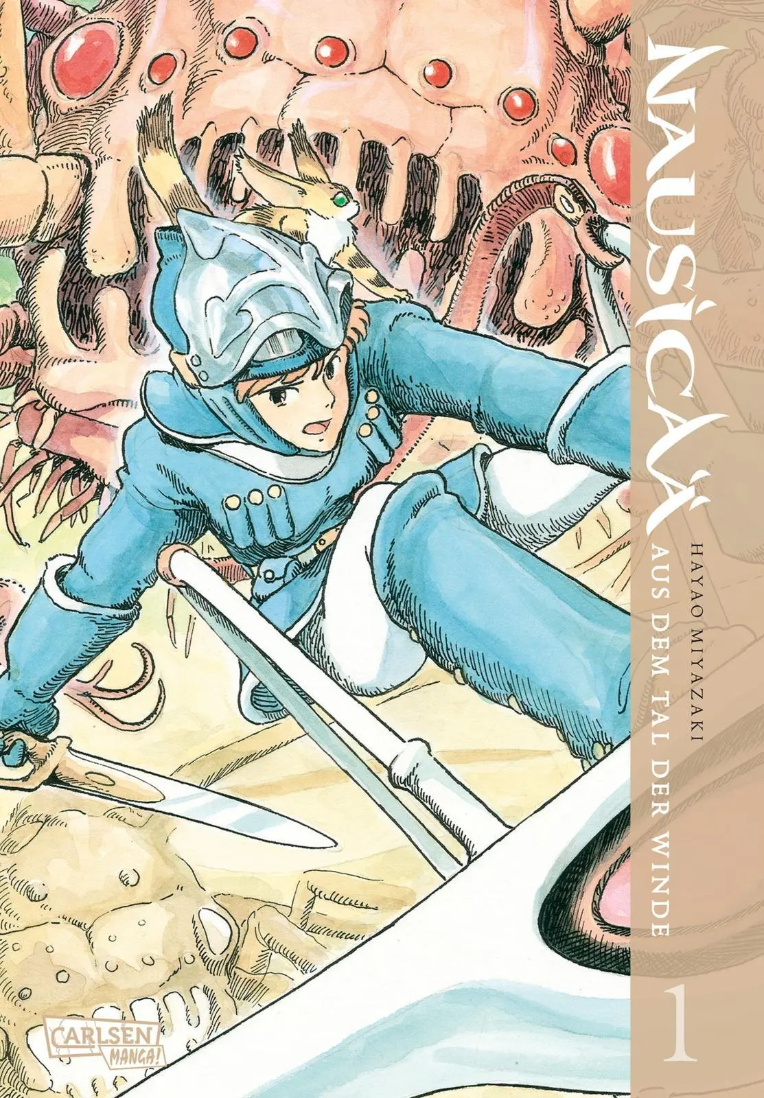 Cover: 9783551805058 | Nausicaä aus dem Tal der Winde: Doppelband-Edition 1 | Hayao Miyazaki