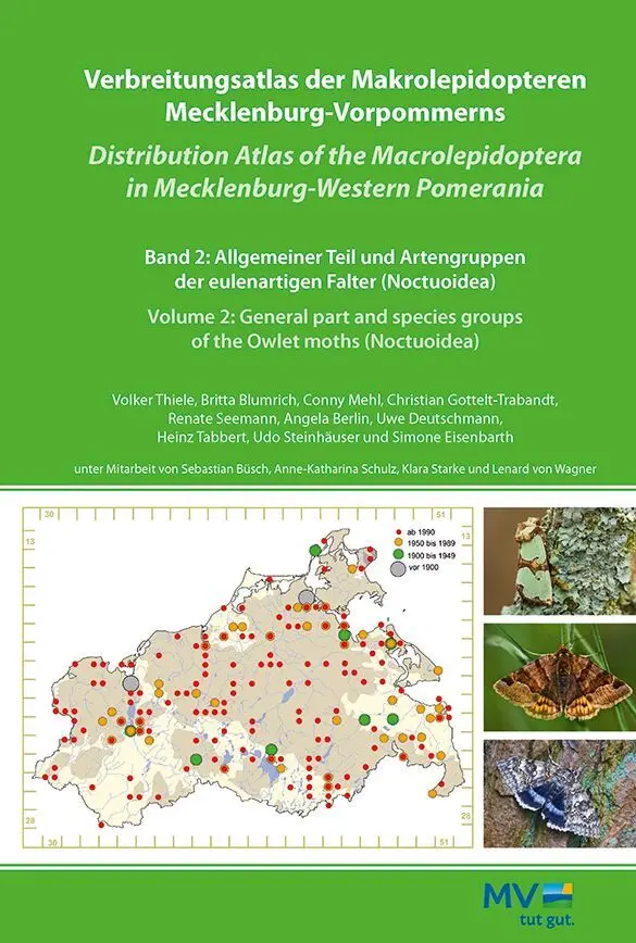Cover: 9783948995058 | Verbreitungsatlas Makrolepidopteren Mecklenburg-Vorpommerns | Buch