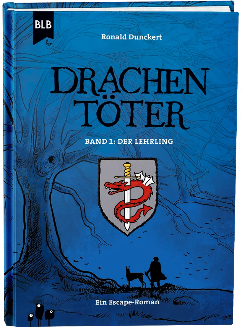 Cover: 9783955685058 | Drachentöter 1 - Der Lehrling | Ein Escape-Roman, Drachentöter 1