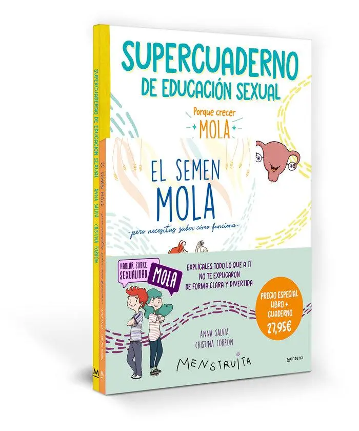 Cover: 9788419975058 | Pack Aprende con Menstruita (El semen mola + Supercuaderno de...