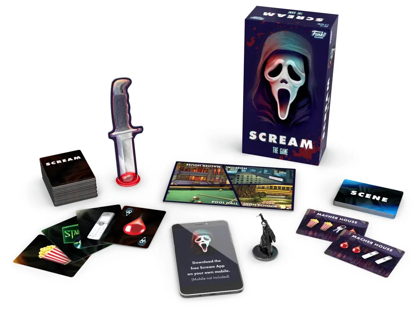 Bild: 889698705158 | Scream The Game (EN) | Spiel | Box top/Box bottom | 870515 | Englisch