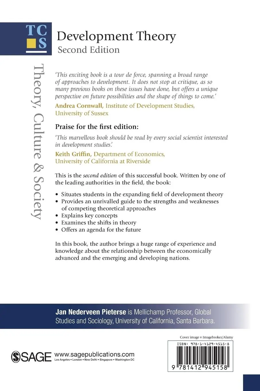 Rückseite: 9781412945158 | Development Theory | Jan Nederveen Pieterse | Taschenbuch | Englisch