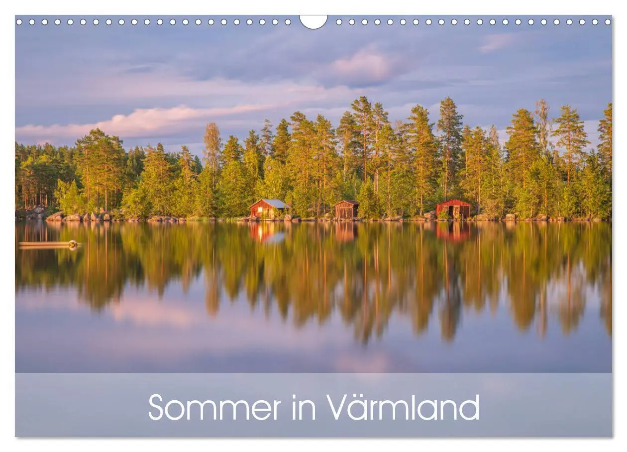 Cover: 9783435205158 | Schwedischer Sommer in Värmland (Wandkalender 2025 DIN A3 quer),...