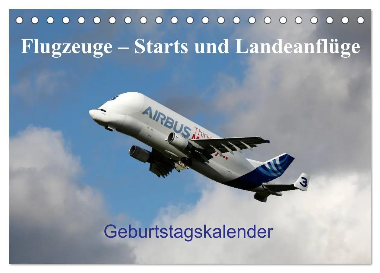 Cover: 9783457775158 | Flugzeuge - Starts und Landeanflüge Geburtstagsplaner...