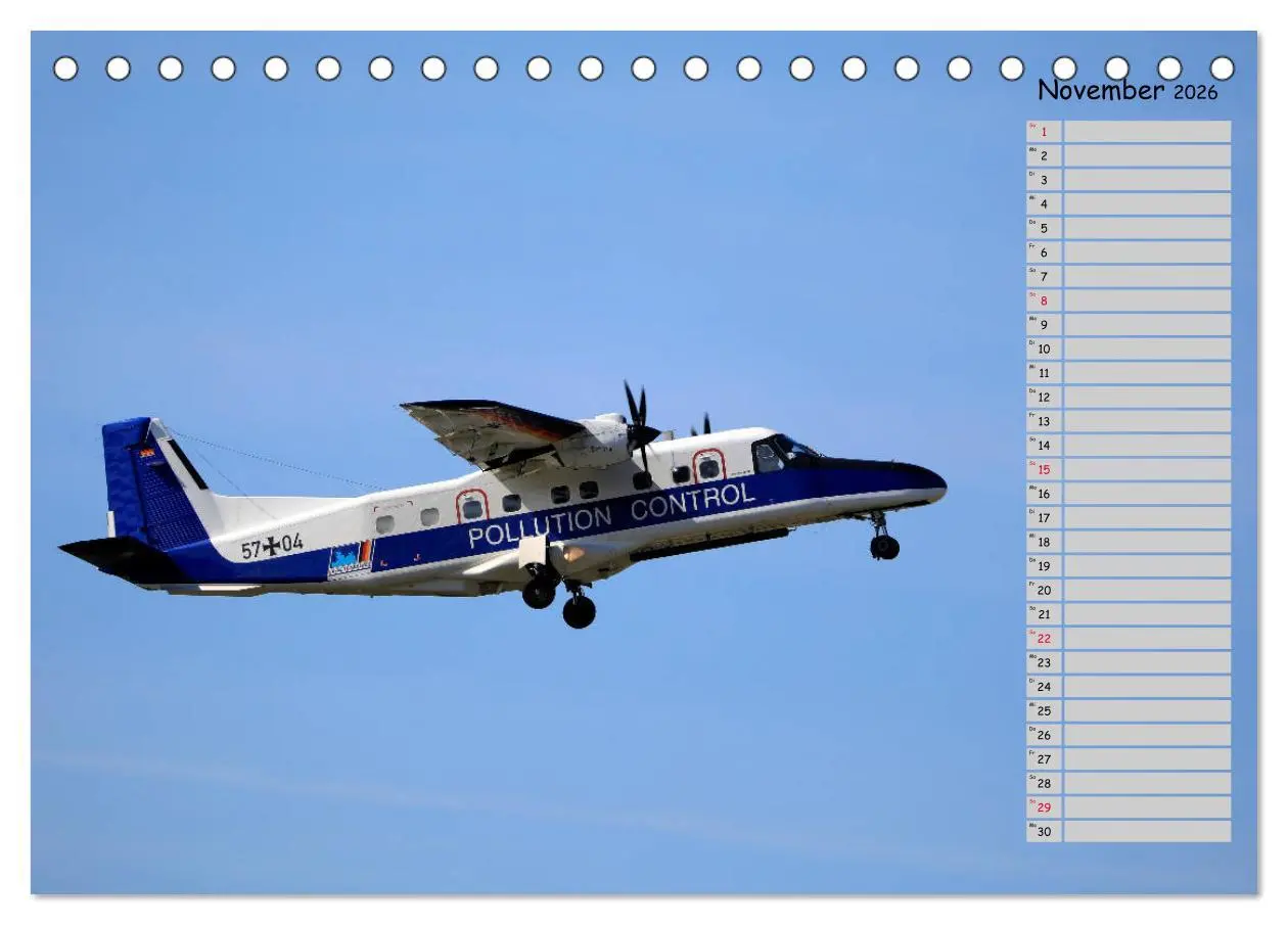 Bild: 9783457775158 | Flugzeuge - Starts und Landeanflüge Geburtstagsplaner...