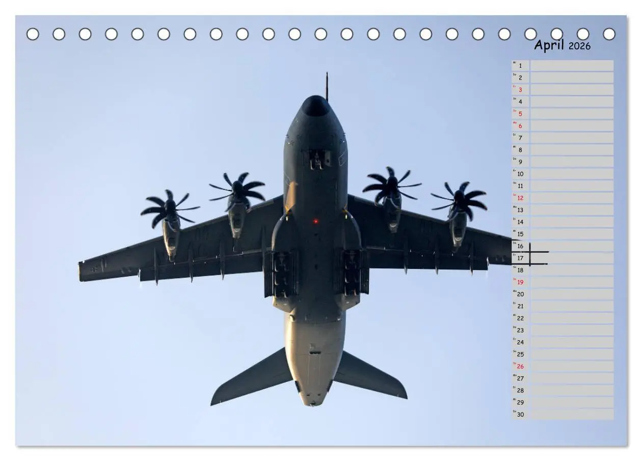 Bild: 9783457775158 | Flugzeuge - Starts und Landeanflüge Geburtstagsplaner...