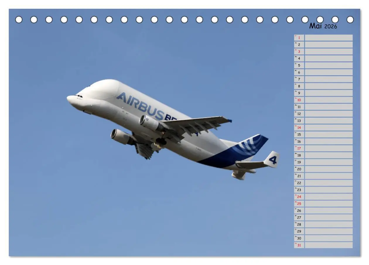 Bild: 9783457775158 | Flugzeuge - Starts und Landeanflüge Geburtstagsplaner...