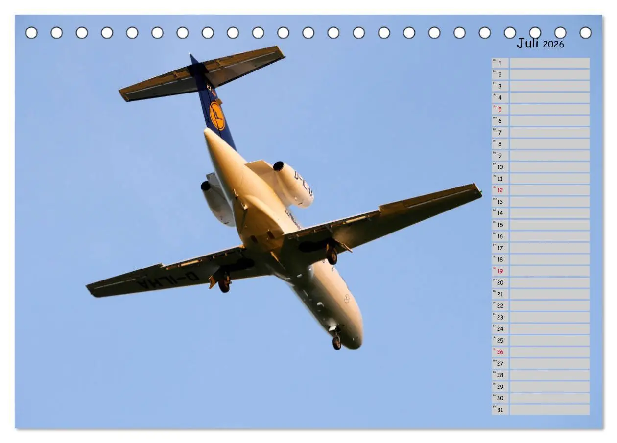 Bild: 9783457775158 | Flugzeuge - Starts und Landeanflüge Geburtstagsplaner...