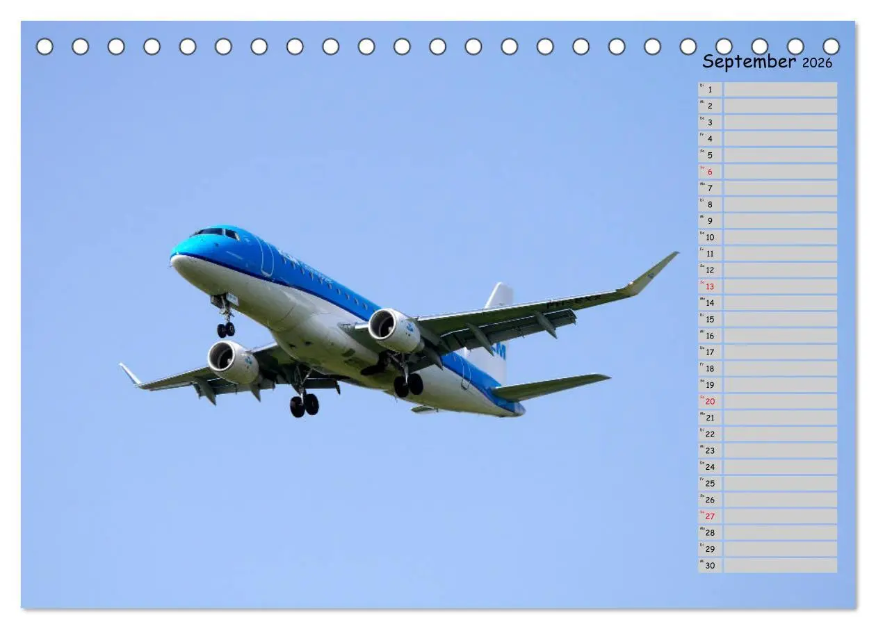 Bild: 9783457775158 | Flugzeuge - Starts und Landeanflüge Geburtstagsplaner...