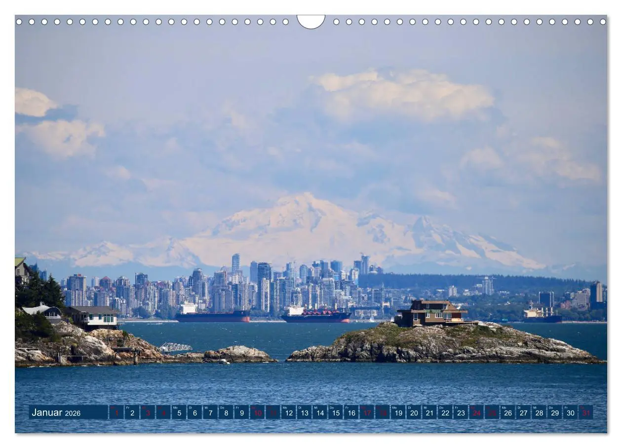 Bild: 9783457845158 | Wunderbares Vancouver - 2026 (Wandkalender 2026 DIN A3 quer),...