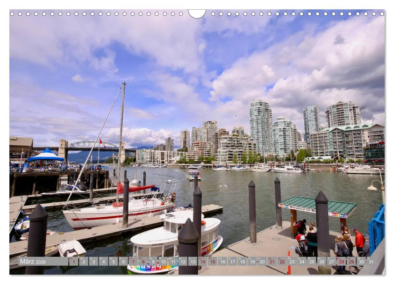 Bild: 9783457845158 | Wunderbares Vancouver - 2026 (Wandkalender 2026 DIN A3 quer),...