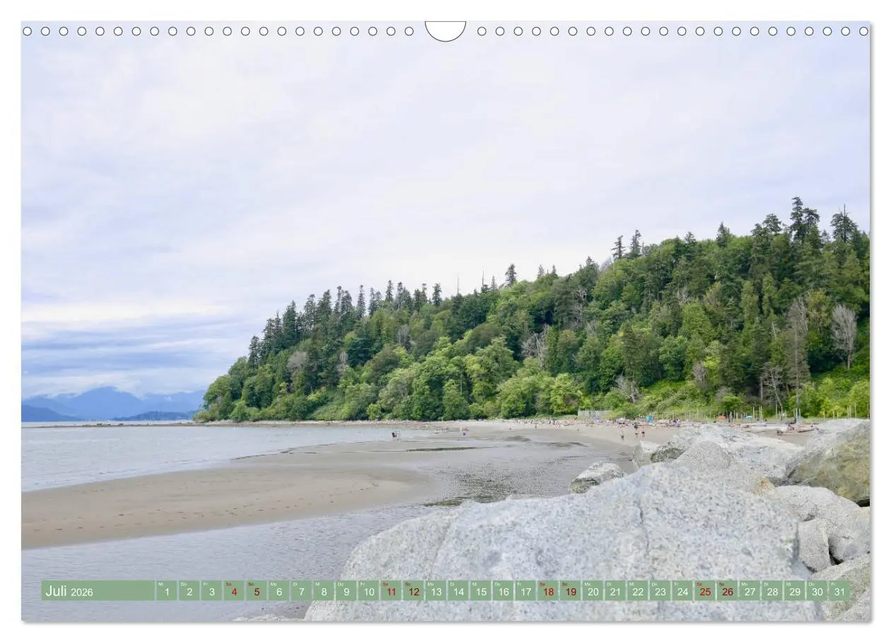 Bild: 9783457845158 | Wunderbares Vancouver - 2026 (Wandkalender 2026 DIN A3 quer),...