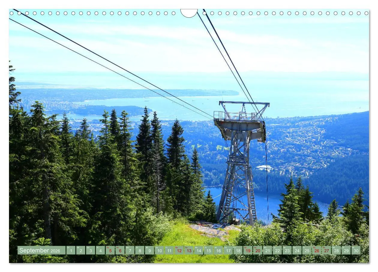 Bild: 9783457845158 | Wunderbares Vancouver - 2026 (Wandkalender 2026 DIN A3 quer),...