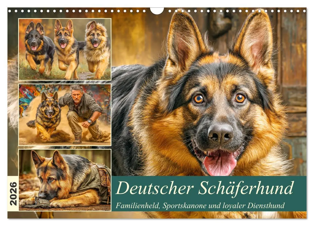 Cover: 9783457915158 | Deutscher Schäferhund. Familienheld, Sportskanone und loyaler...