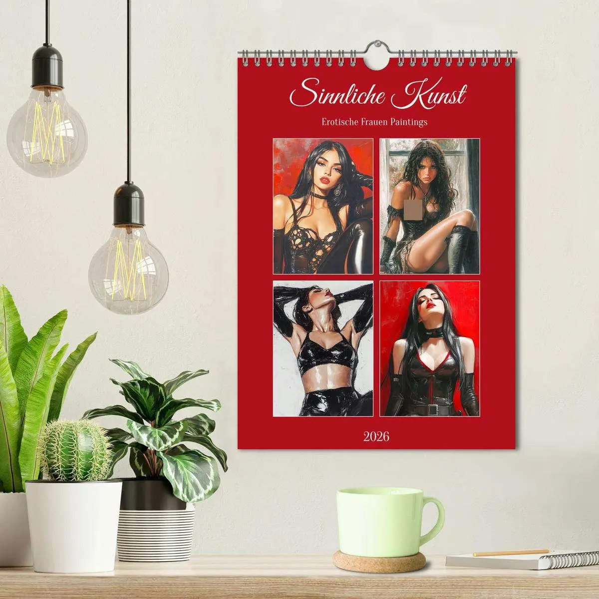 Bild: 9783516245158 | Sinnliche Kunst. Erotische Frauen Paintings (Wandkalender 2026 DIN...