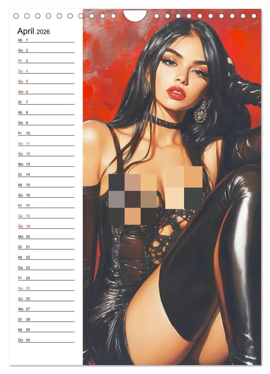 Bild: 9783516245158 | Sinnliche Kunst. Erotische Frauen Paintings (Wandkalender 2026 DIN...