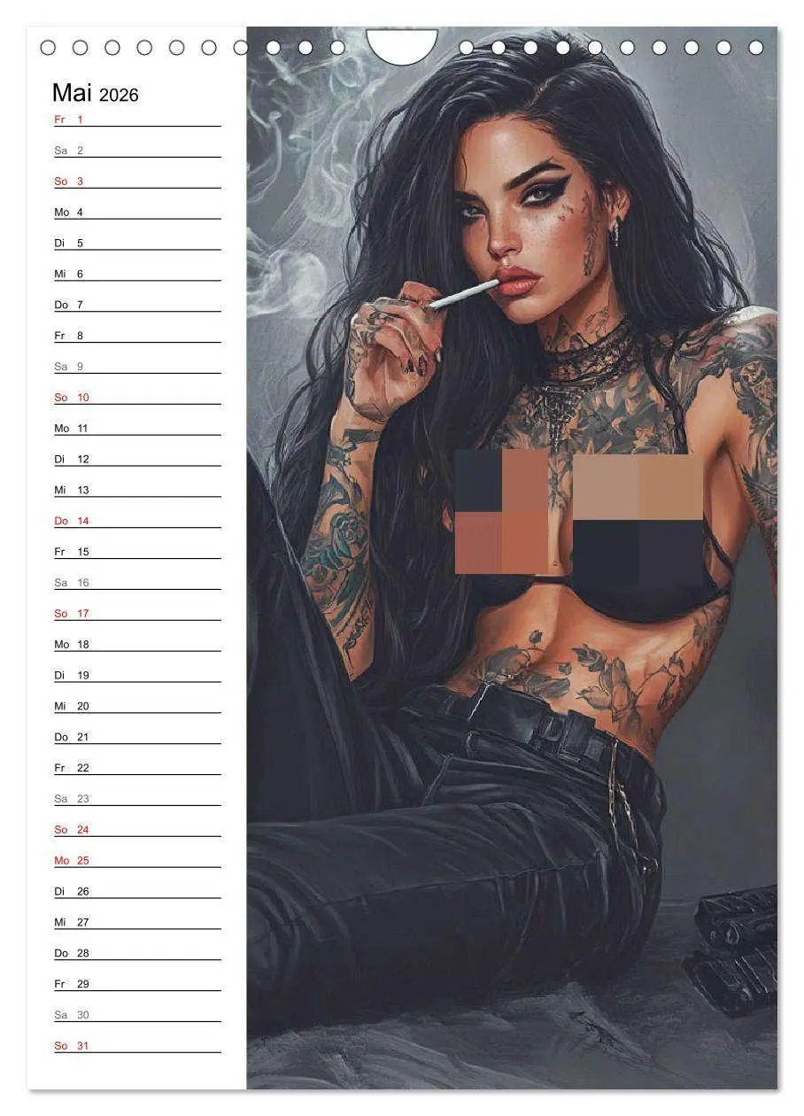 Bild: 9783516245158 | Sinnliche Kunst. Erotische Frauen Paintings (Wandkalender 2026 DIN...
