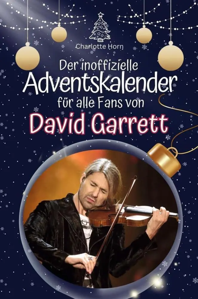 Cover: 9783759105158 | Der inoffizielle Adventskalender für alle Fans von David Garrett
