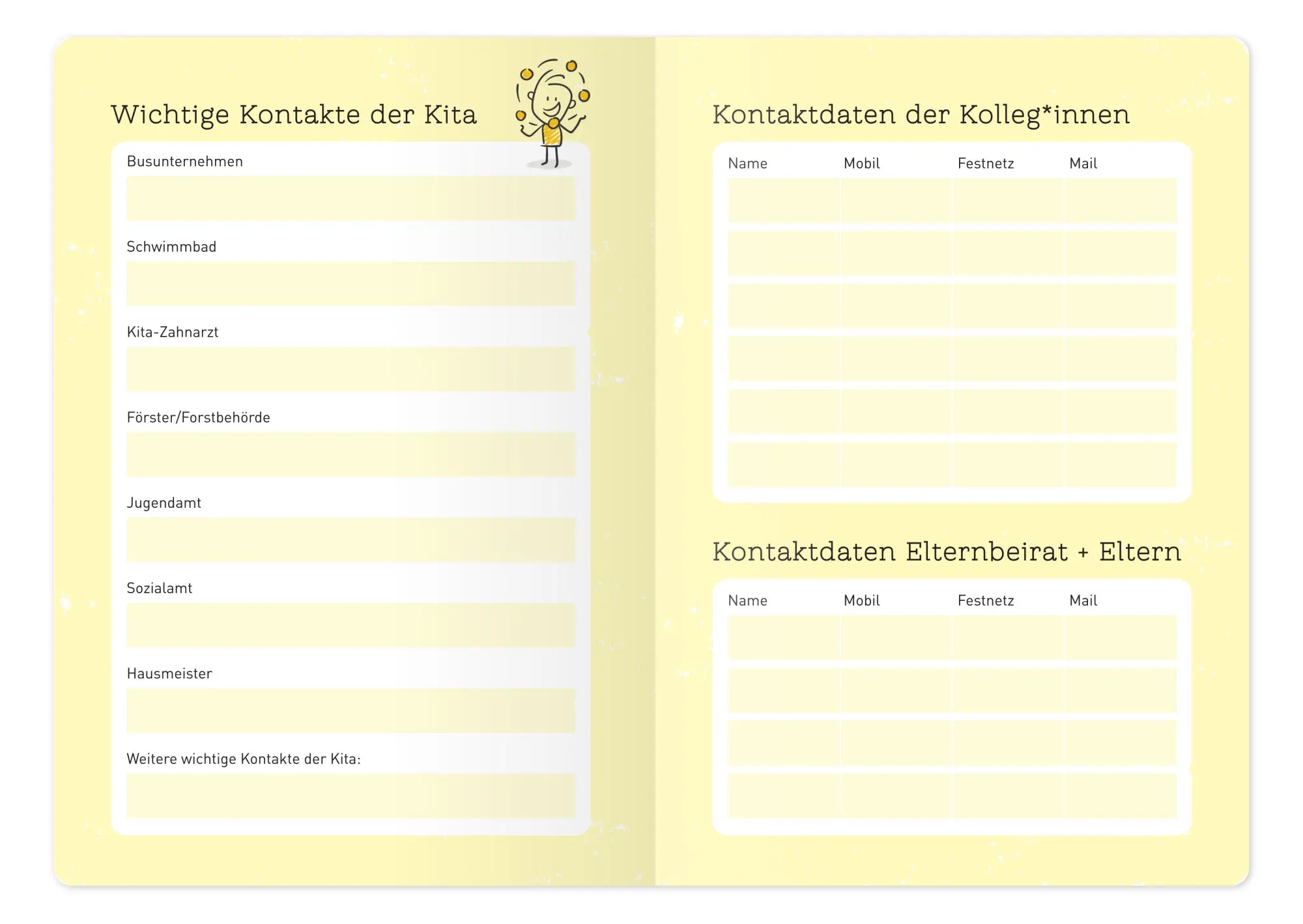 Bild: 9783780655158 | Der Kita-Planer 2026 / 2027 | Juli 2026 bis Dezember 2027 | Buchmann
