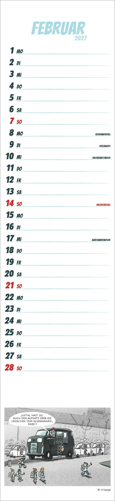 Bild: 4069095015258 | Endlich mehr Überblick! 2027 | Neumann Verlage GmbH &amp; Co KG | Kalender
