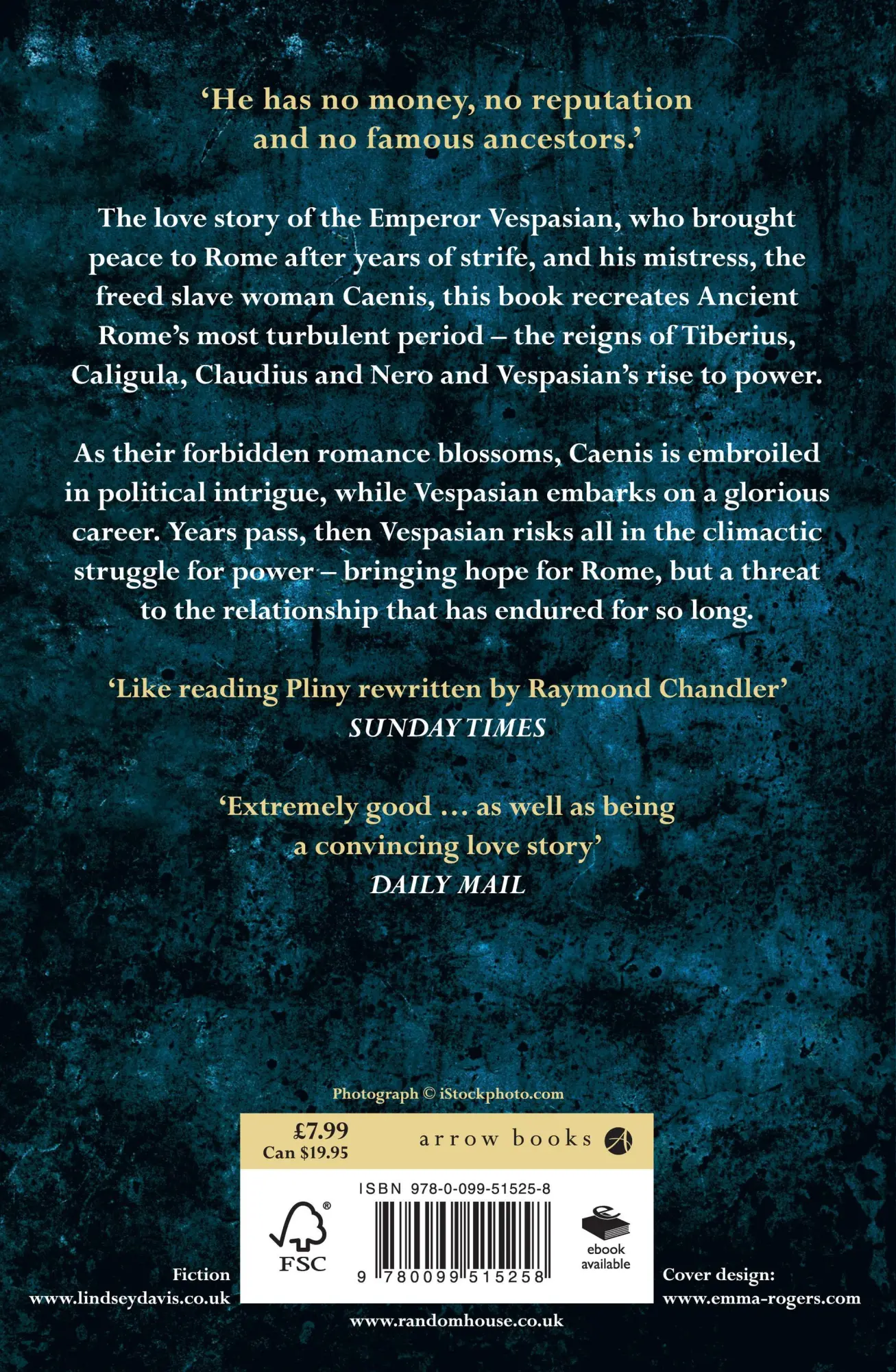 Rückseite: 9780099515258 | The Course Of Honour | Lindsey Davis | Taschenbuch | Englisch | 2013