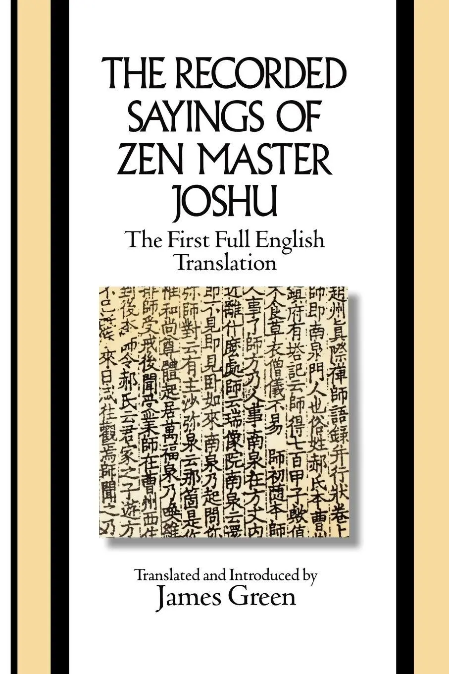 Cover: 9780300165258 | The Recorded Sayings of Zen Master Joshu | James Green | Taschenbuch