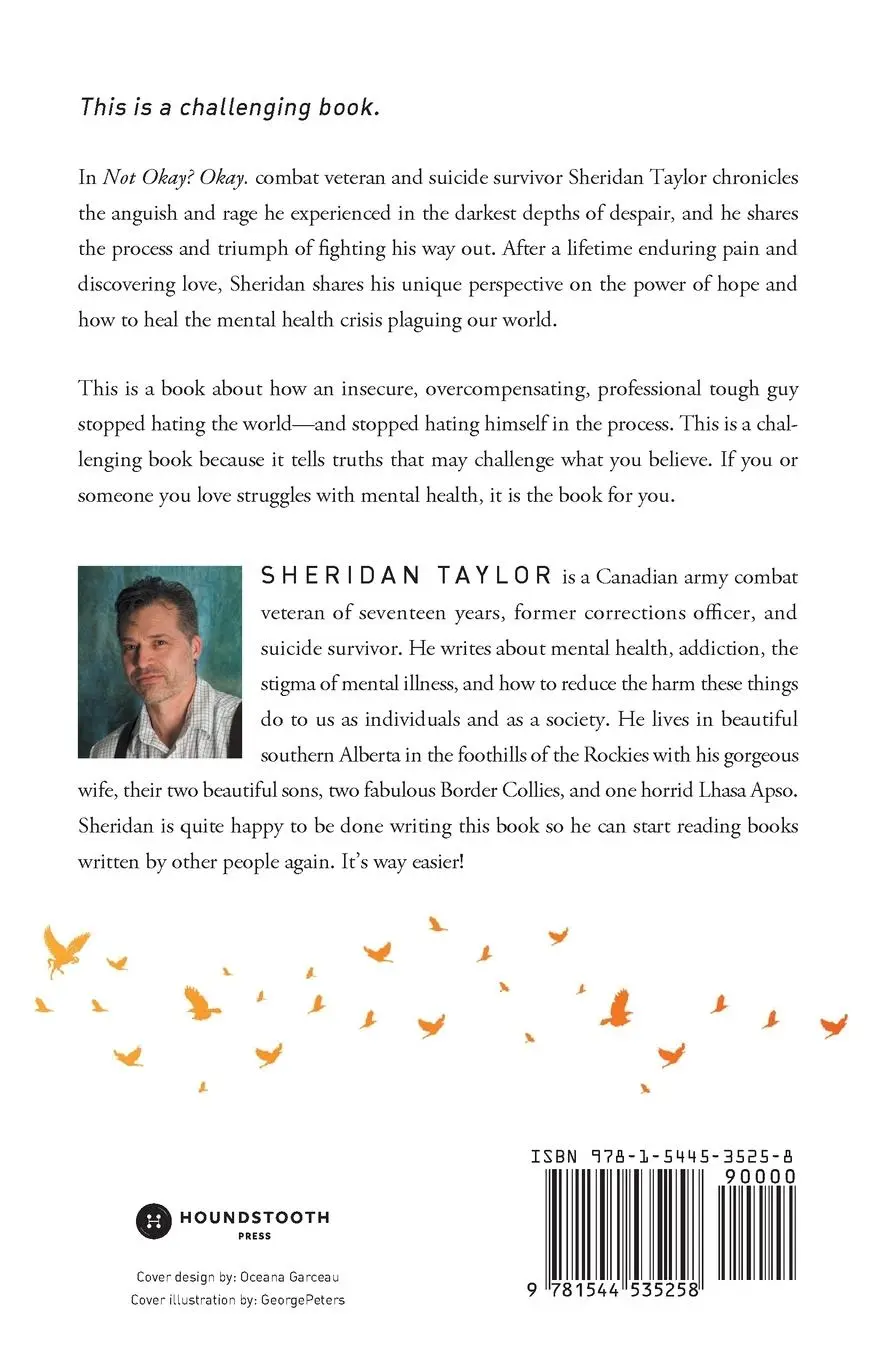 Rückseite: 9781544535258 | Not Okay? Okay. | A Roadmap Back from the Brink | Sheridan Taylor