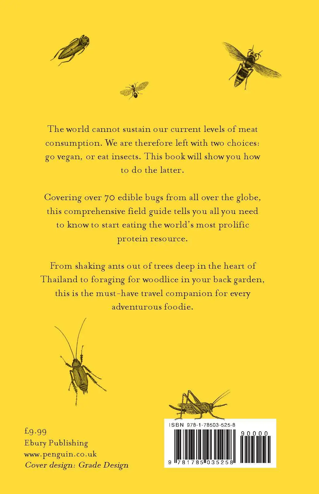 Rückseite: 9781785035258 | Insects | An Edible Field Guide | Stefan Gates | Buch | Gebunden