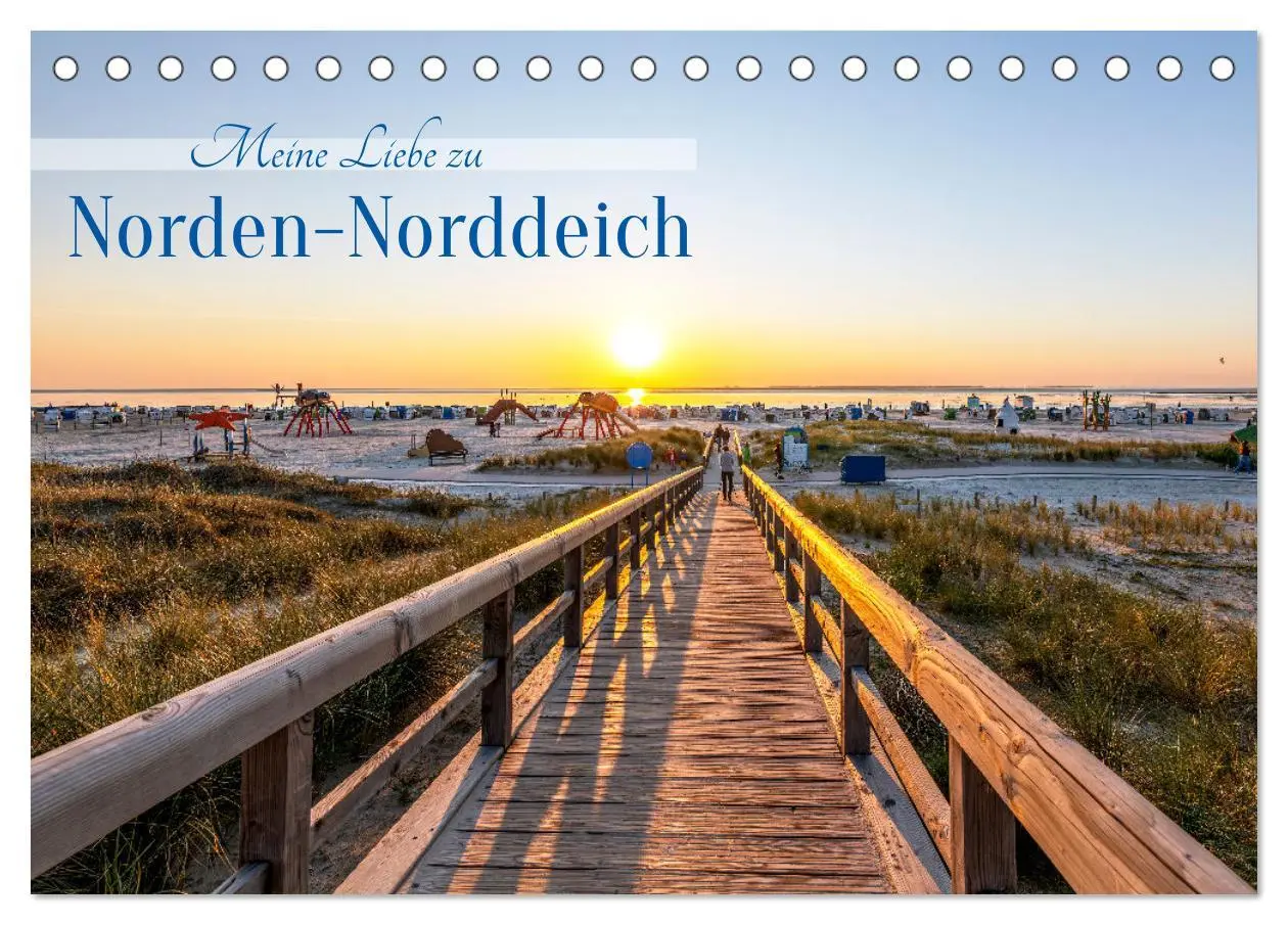 Cover: 9783457455258 | Meine Liebe zu Norden-Norddeich (Tischkalender 2026 DIN A5 quer),...