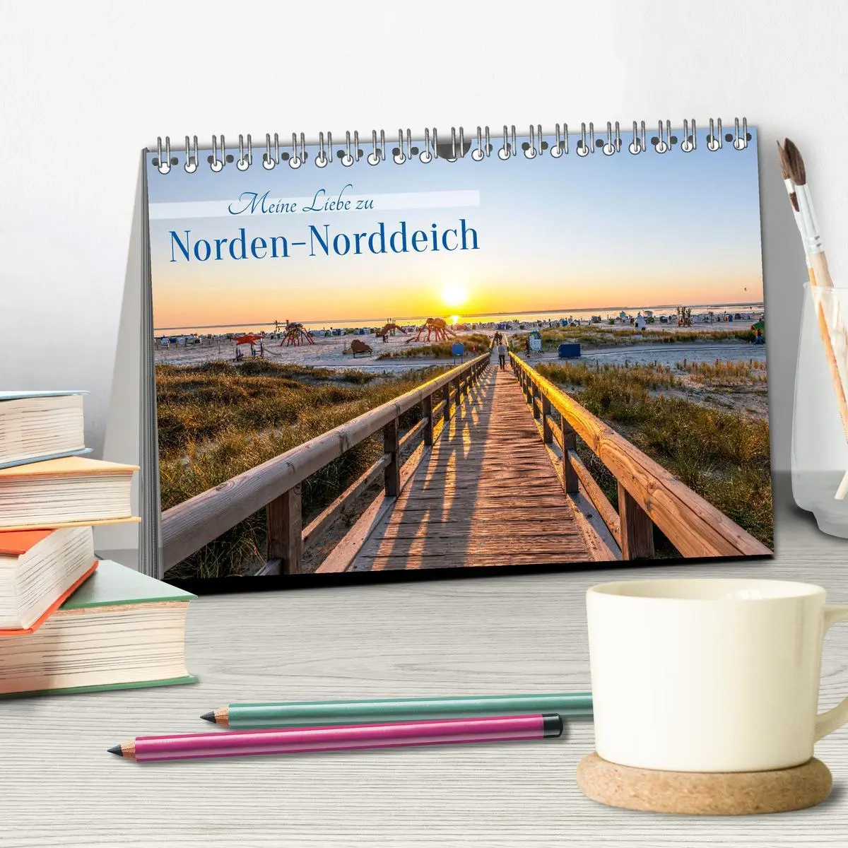 Bild: 9783457455258 | Meine Liebe zu Norden-Norddeich (Tischkalender 2026 DIN A5 quer),...