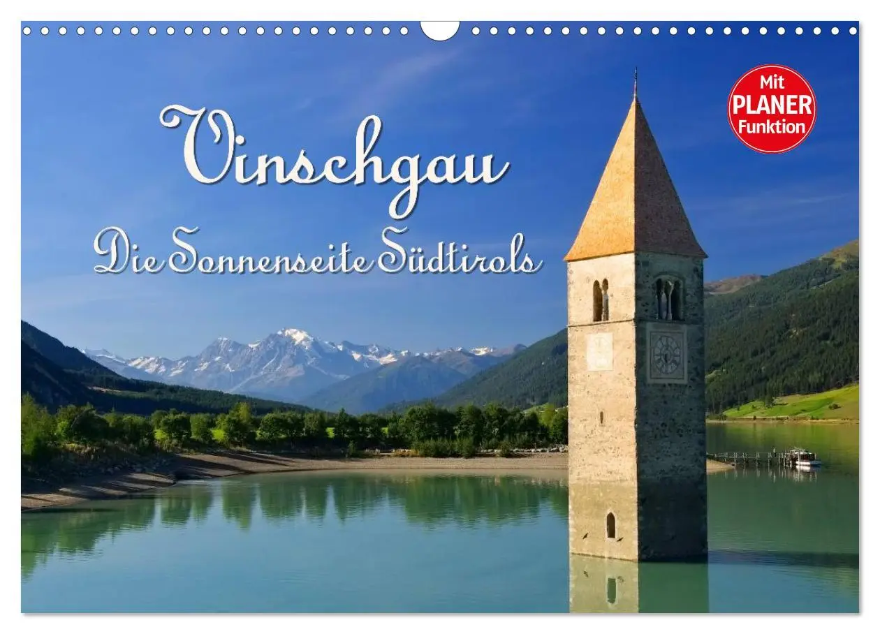 Cover: 9783457905258 | Vinschgau - Die Sonnenseite Südtirols (Wandkalender 2026 DIN A3...