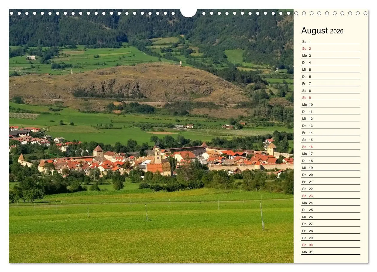 Bild: 9783457905258 | Vinschgau - Die Sonnenseite Südtirols (Wandkalender 2026 DIN A3...