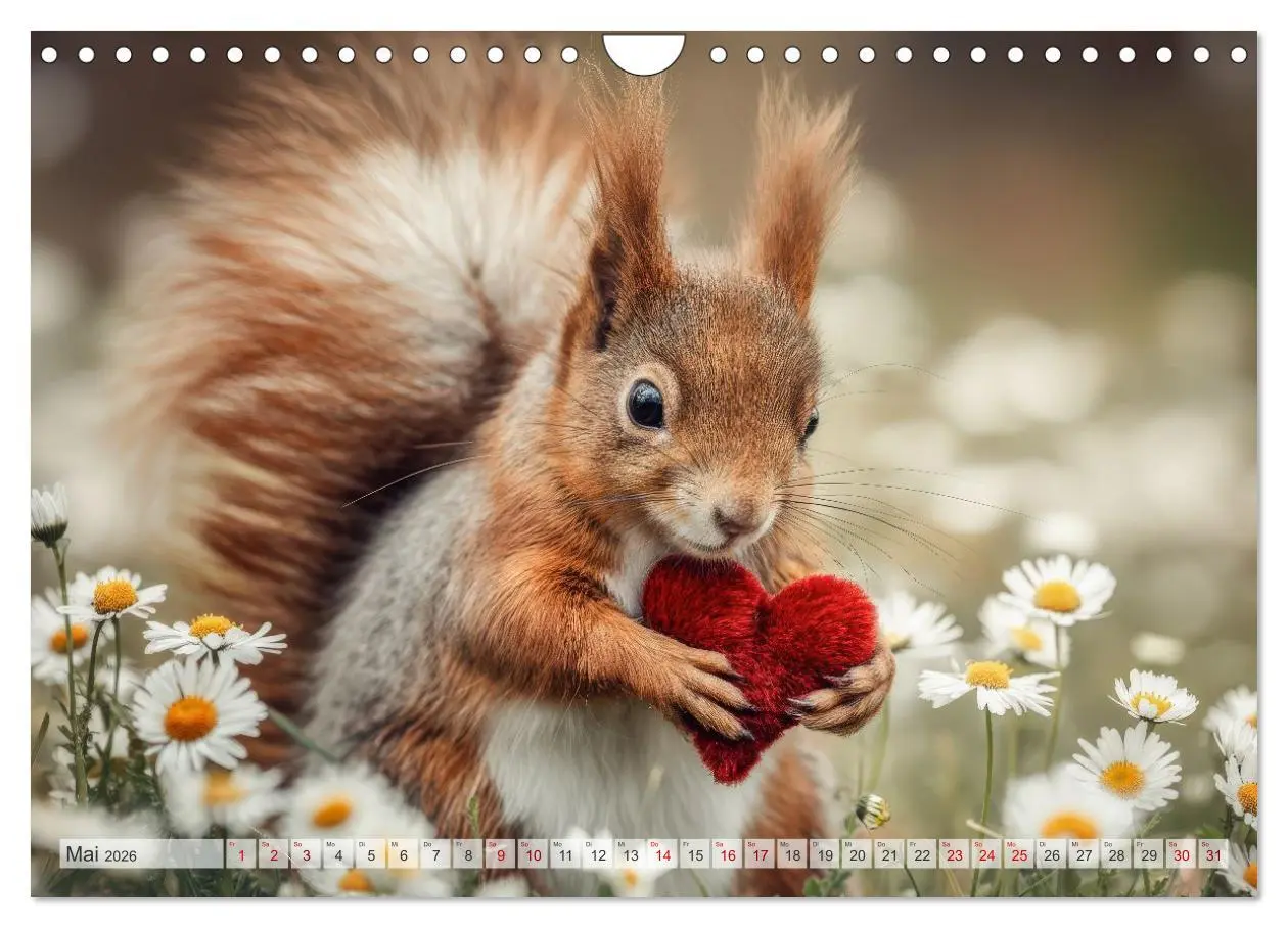 Bild: 9783516235258 | Hazelnuts Abenteuer (Wandkalender 2026 DIN A4 quer), CALVENDO...
