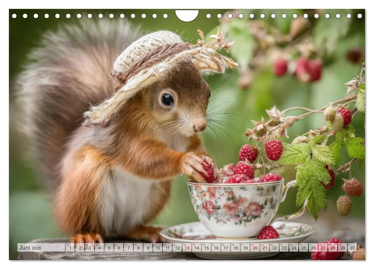 Bild: 9783516235258 | Hazelnuts Abenteuer (Wandkalender 2026 DIN A4 quer), CALVENDO...