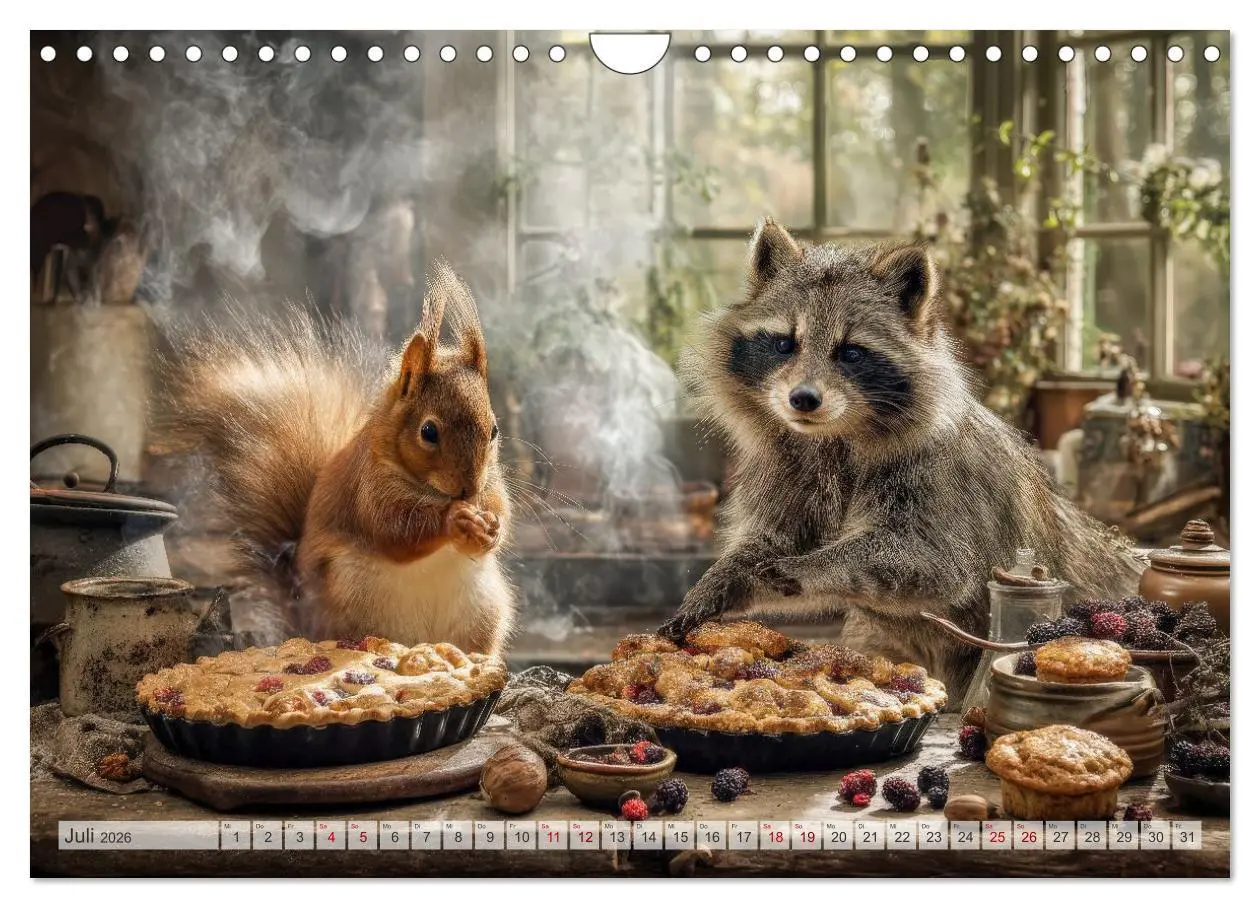Bild: 9783516235258 | Hazelnuts Abenteuer (Wandkalender 2026 DIN A4 quer), CALVENDO...