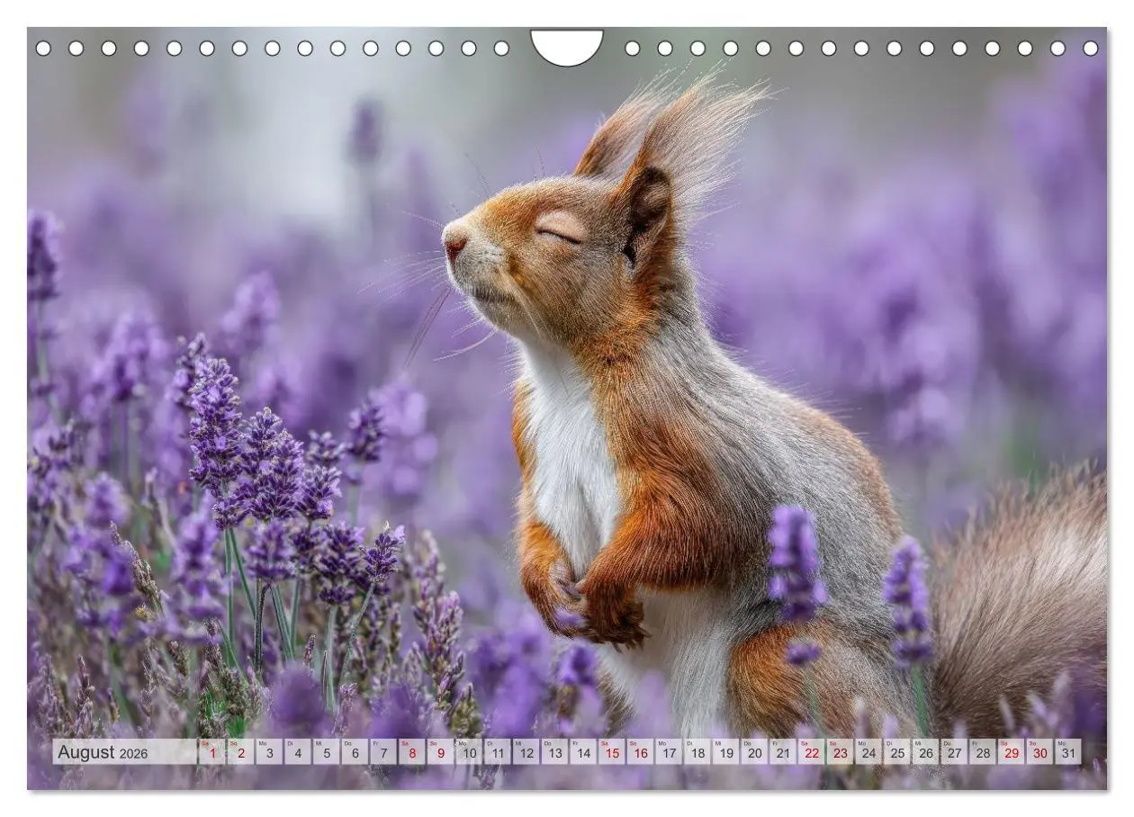 Bild: 9783516235258 | Hazelnuts Abenteuer (Wandkalender 2026 DIN A4 quer), CALVENDO...
