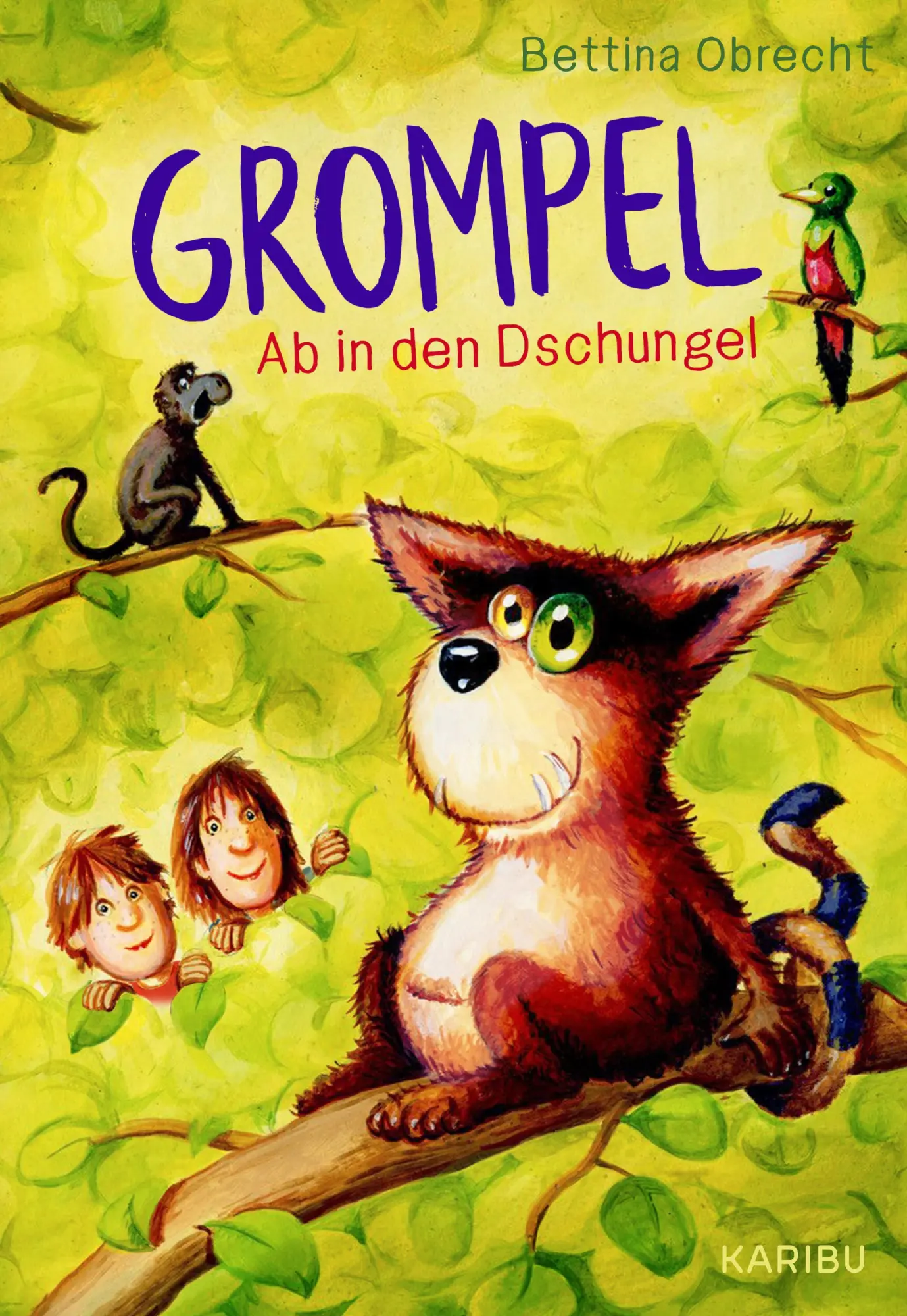 Cover: 9783961295258 | Grompel (Band 3) - Ab in den Dschungel | Bettina Obrecht | Buch | 2025