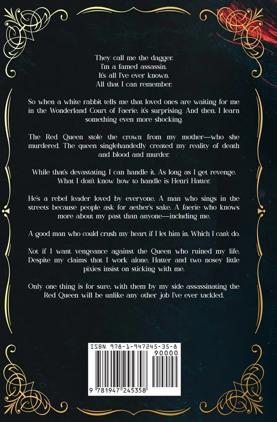Rückseite: 9781947245358 | Alice the Dagger | An Alice in Wonderland Fairytale Retelling | McLeo