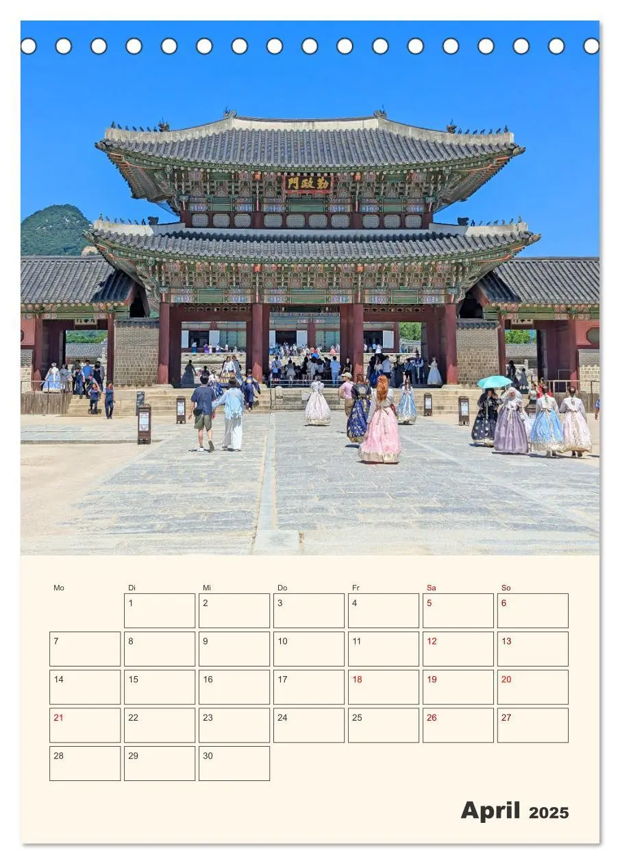 Bild: 9783457205358 | Entdecke Seoul (Tischkalender 2025 DIN A5 hoch), CALVENDO...