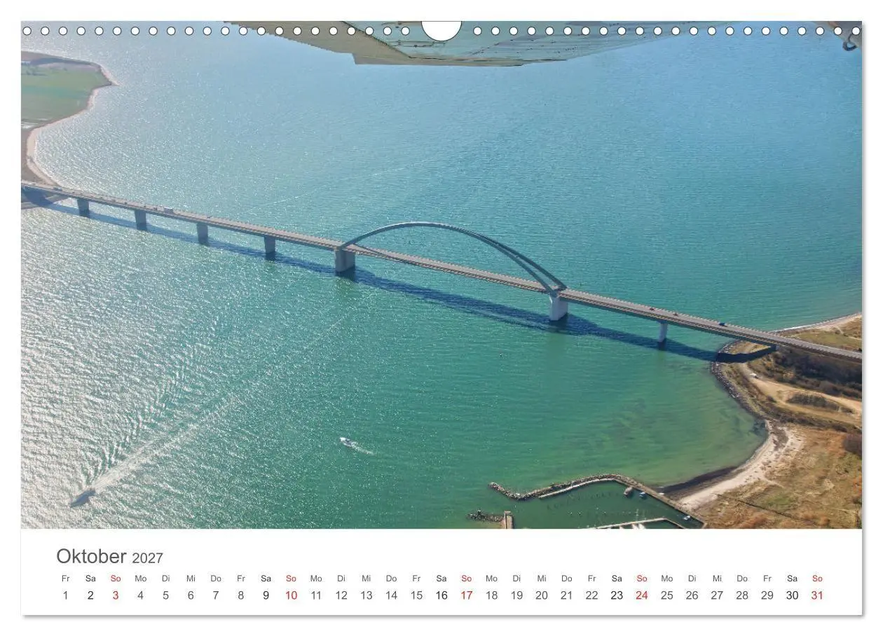 Bild: 9783569555358 | Fehmarn aus der Luft (Wandkalender 2027 DIN A3 quer), CALVENDO...