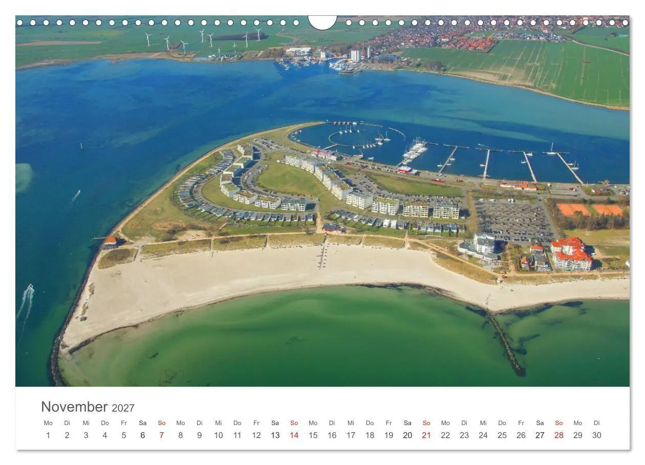 Bild: 9783569555358 | Fehmarn aus der Luft (Wandkalender 2027 DIN A3 quer), CALVENDO...