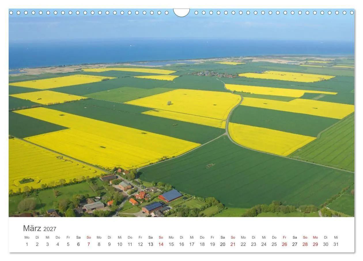 Bild: 9783569555358 | Fehmarn aus der Luft (Wandkalender 2027 DIN A3 quer), CALVENDO...