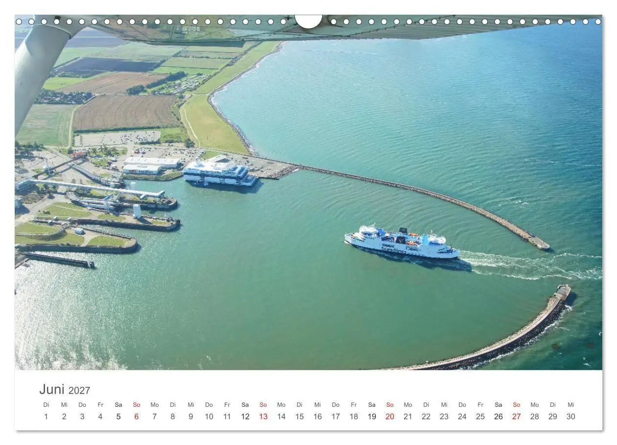 Bild: 9783569555358 | Fehmarn aus der Luft (Wandkalender 2027 DIN A3 quer), CALVENDO...