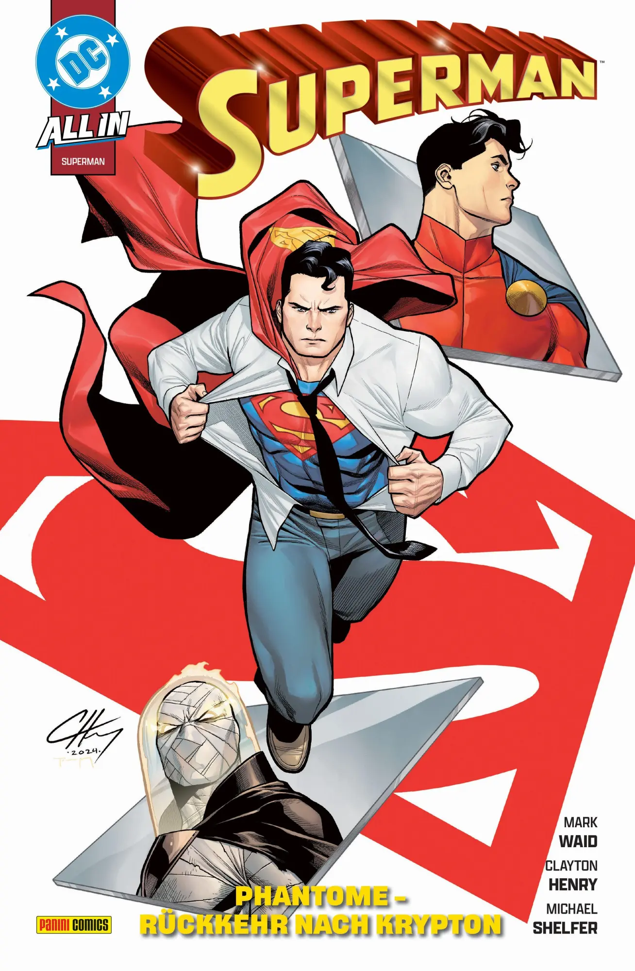 Cover: 9783741645358 | Superman | Bd. 6 (3. Serie): Phantome - Rückkehr nach Krypton | Buch
