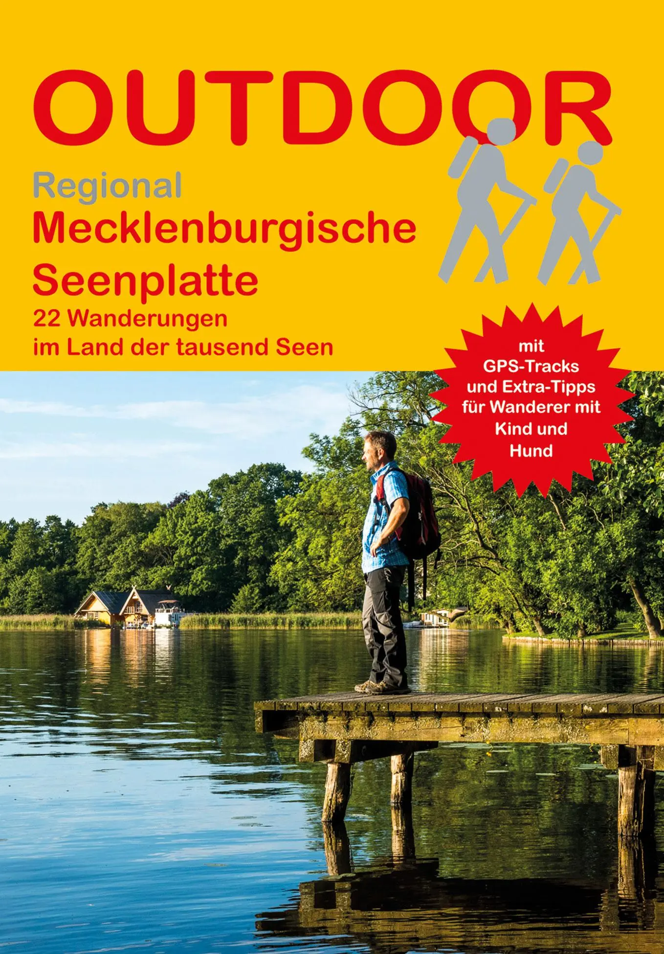 Cover: 9783866865358 | Mecklenburgische Seenplatte | 22 Wanderungen im Land der tausend Seen