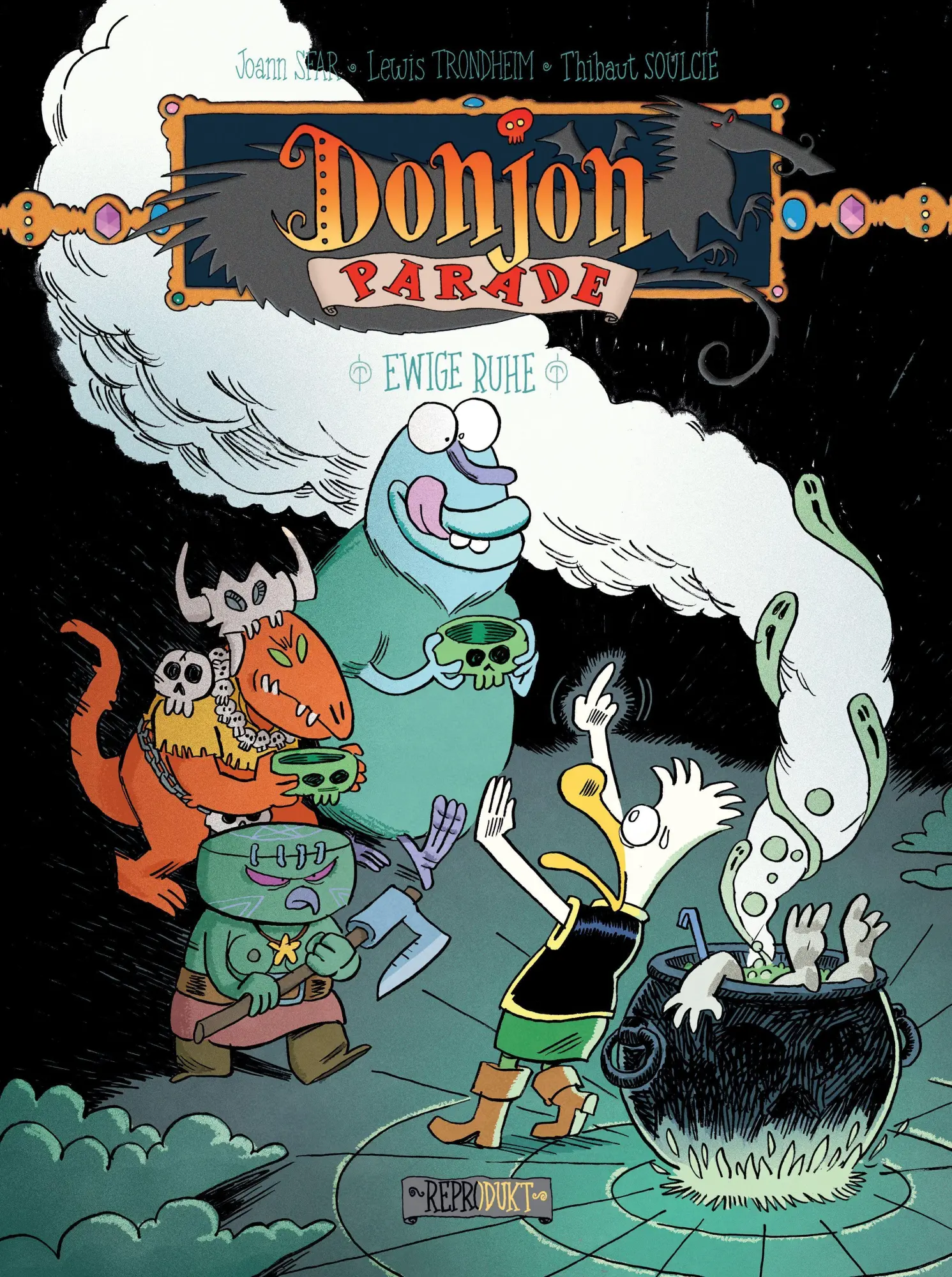 Cover: 9783956405358 | Donjon Parade 11 | Ewige Ruhe | Joann Sfar (u. a.) | Taschenbuch