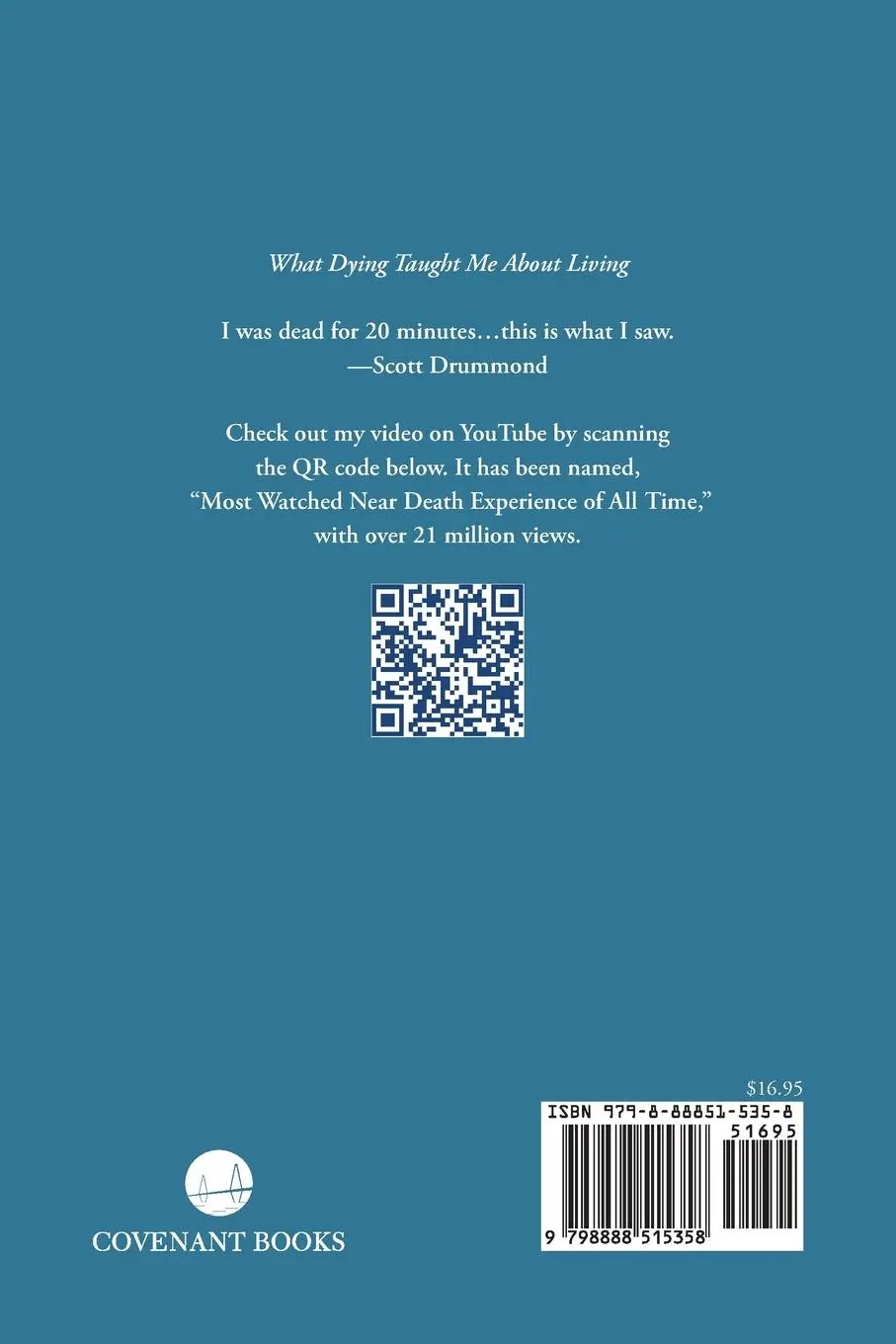 Rückseite: 9798888515358 | What Dying Taught Me About Living | Scott Drummond With Sandy Ponton