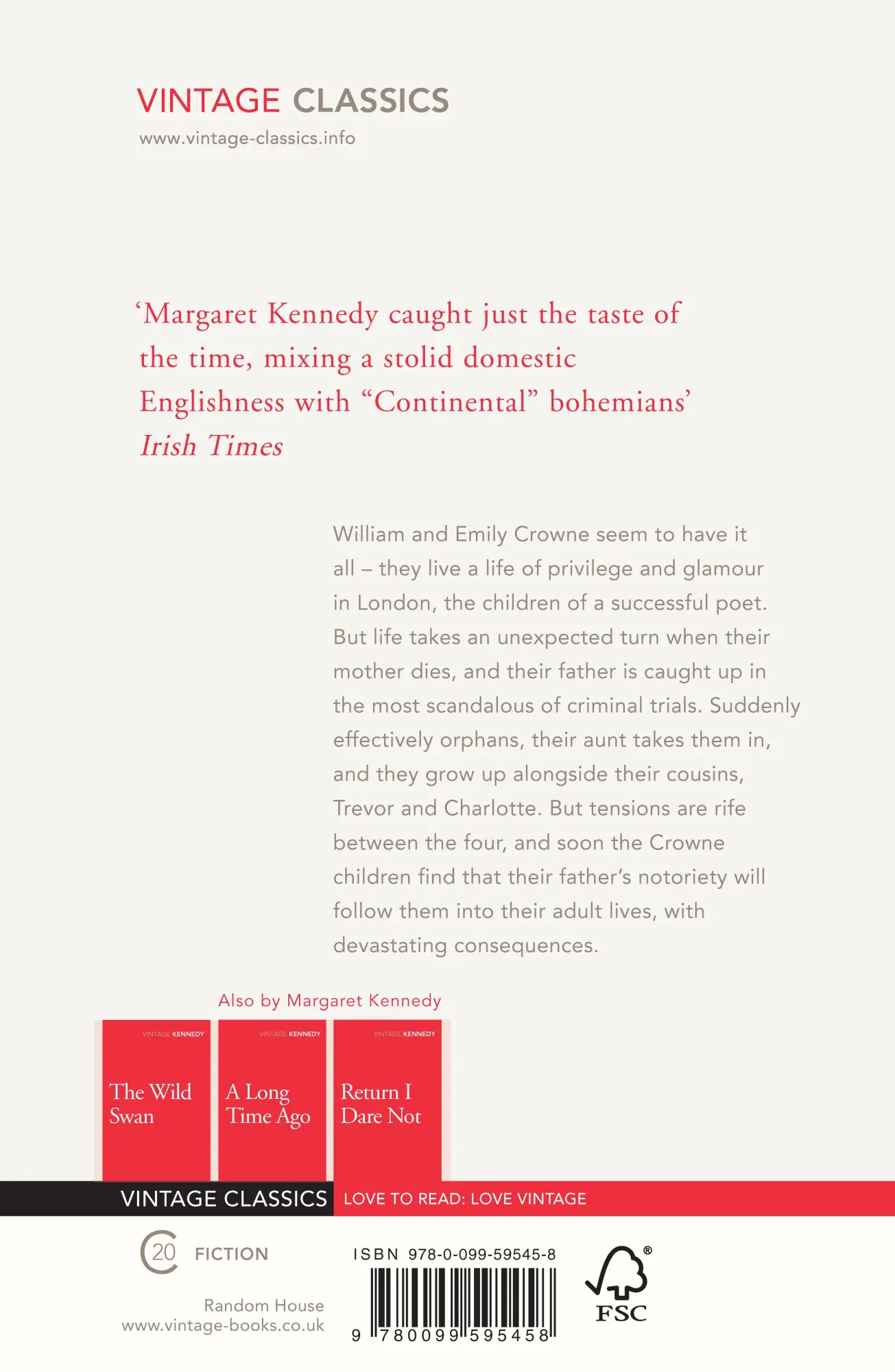 Rückseite: 9780099595458 | Red Sky at Morning | Margaret Kennedy | Taschenbuch | Englisch | 2014